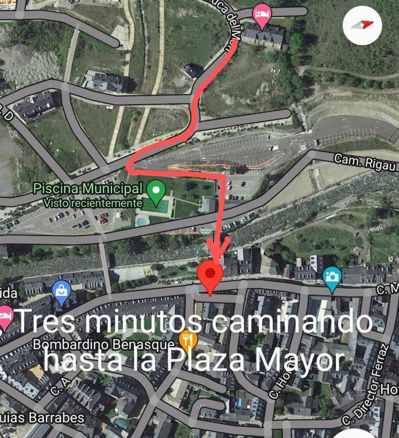 Apartament Pleta Del Mon Benasque Zewnętrze zdjęcie